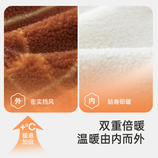 英氏婴儿衣服秋冬加绒保暖男童女童连体衣包屁衣新款宝宝爬服 商品图2