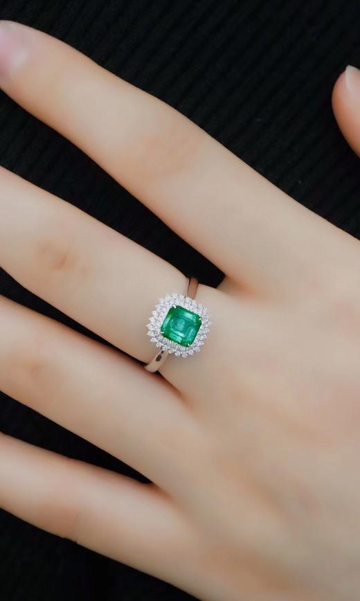 1.46ct 祖母绿戒指 商品图4