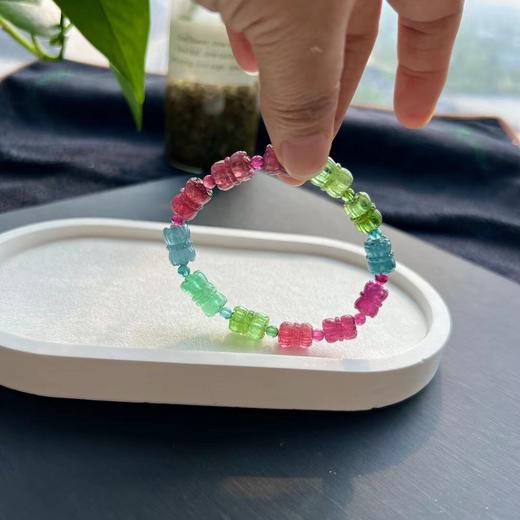 22.16g 9mm 雕刻碧玺手链 商品图8