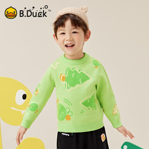 B.Duck小黄鸭童装春秋针织衫90-130 BYF3512920 商品图2