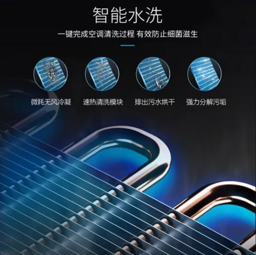 三菱重工(130299)空调挂机1匹适用10-16㎡直流变频冷暖智能电辅热远程送风空调挂机SRKQH26D5VBW 商品图2