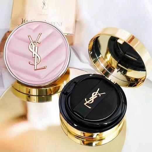 【全球购·断货归来】YSL 圣罗兰黑管唇釉+圣罗兰气垫正装 欲感玻璃唇绝色回归·中秋国庆现货开抢 商品图6