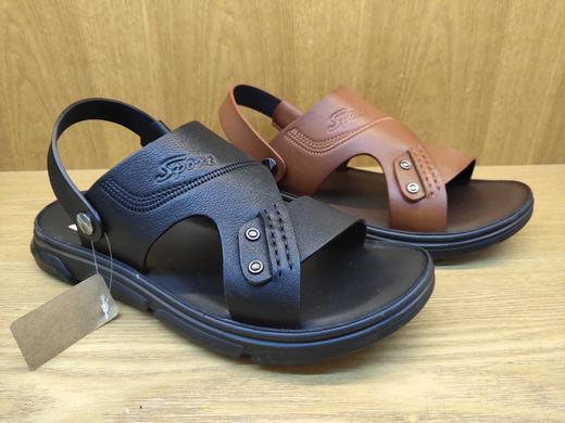 豪行2023年夏男士时尚厚底沙滩外穿防滑耐磨凉鞋11255522 商品图0