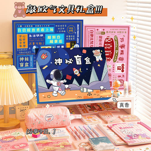 「数套可选！文具大盲盒」文具套装小学生盲盒学习用品高颜值礼盒幼儿园小朋友开学礼物 商品图3