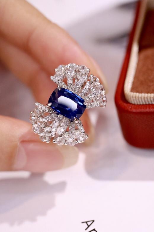 2.63ct 蓝宝石戒指 商品图7
