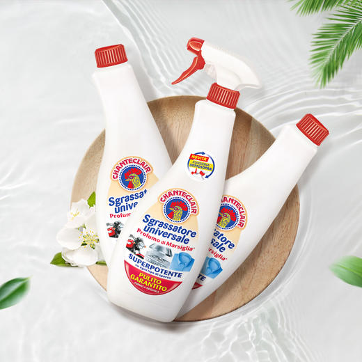 盒马MAX同款意大利大公鸡管家去油污清洁剂600ml*3瓶马赛香型厨房重油强力多用途清洗剂 商品图0