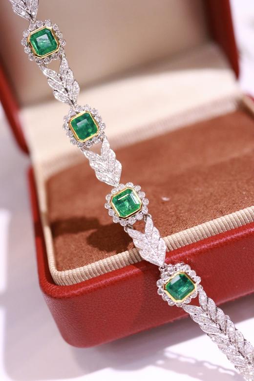 3.3ct 祖母绿手链 商品图5