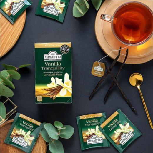 英国亚曼茶AHMADTEA水果味红茶茶包40g*2盒大吉岭柠檬香柠草莓水蜜桃香草味可选 商品图3