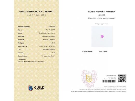 1.12ct 4.15g 蓝宝石项链 商品图5