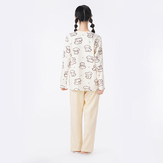 都市丽人睡衣超值精选长袖家居服26支TC65/35单面薄女士棉质套装LHT2H9 商品图3