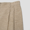 ROMI STUDIO“棕标系列”新疆棉+点子纱混纺压褶收脚长裤23AWK392 商品缩略图2