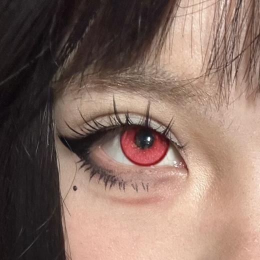 woolilens日抛 cos片 蓝海冰钻/碎梦歌姬/极乐伊甸/耳语者/忏悔录/好运疯子/狂笑人偶 14.2mm 一盒两片 商品图13