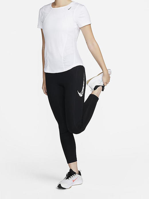 Nike/耐克NIKE FAST DRI-FIT 女子速干透气短袖T恤跑步上衣FN2519-100 商品图4