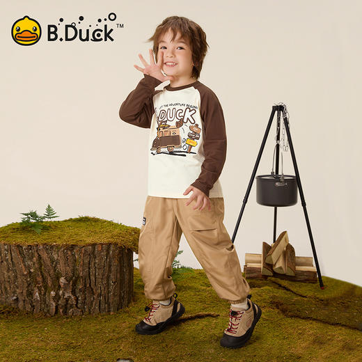 B.Duck小黄鸭童装春秋长T恤105-150 BF3506081 商品图4