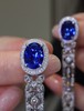 6.10ct 14.65g 蓝宝石耳环 商品缩略图1