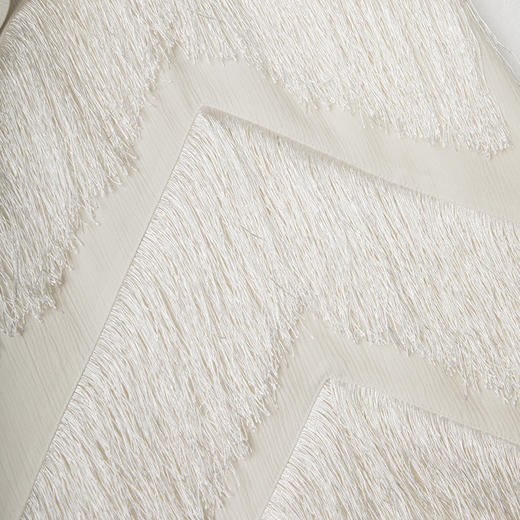 ROMI STUDIO“棕标系列”自然肌理垂感流苏吊带露背连衣裙 D3221 商品图7