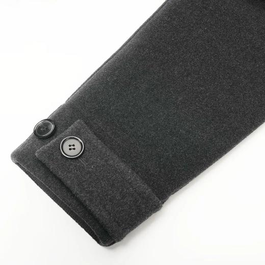 ROMI STUDIO“禅意侘寂”羊毛混纺系带廓形双面呢大衣外套23AWW1103 商品图3