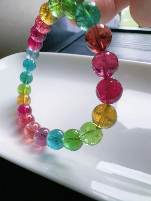 21.3g 8.4mm 碧玺手链 商品图0