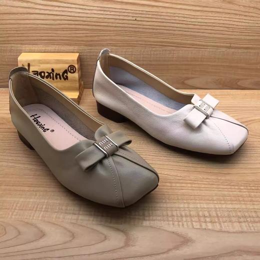 2023年夏季新品时尚休闲真皮浅口软底女单鞋23220779 商品图2