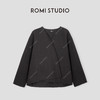 ROMI STUDIO “新中式” 苎麻天丝混纺酵洗V领斜门襟衬衣24SST099 商品缩略图0