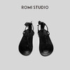 ROMI STUDIO“清凉夏日”漏趾平底沙滩度假绑带夹脚凉鞋S3686 商品缩略图1