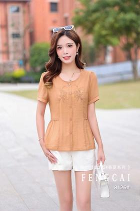 休闲小衫8126