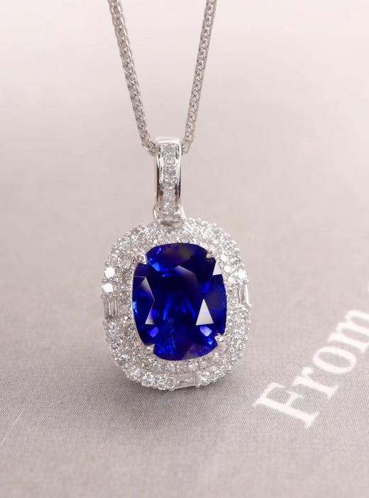 2.7ct 蓝宝石吊坠 商品图2