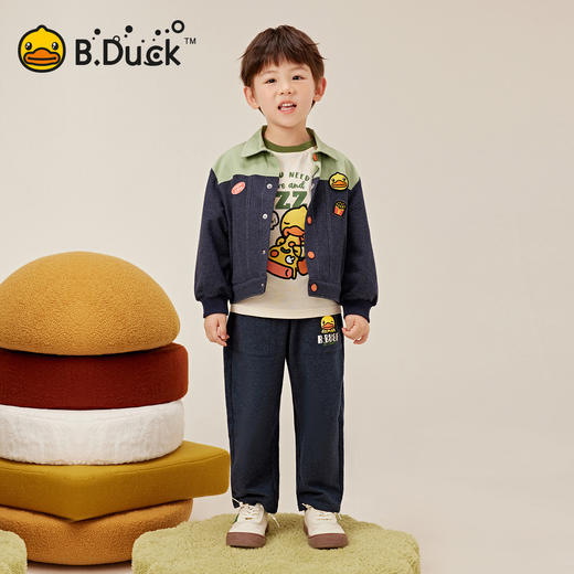 B.Duck小黄鸭童装春秋针织裤90-130 BF3563070 商品图3