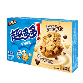 趣多多香脆曲奇饼干 真香咖啡味340g 休闲零食 早餐下午茶 商品图0