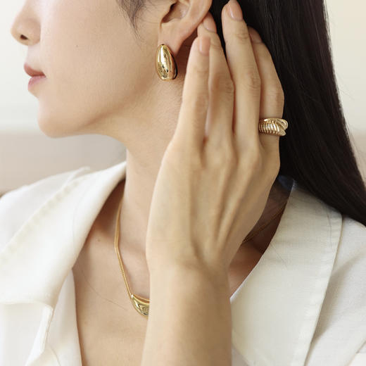 Mordern Art 现代艺术时期 | 金色水滴三件套 商品图1