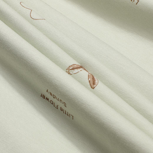 都市丽人睡衣生活家居长袖家居服26支CVC单面薄女士棉质套装LHT1L8 商品图8