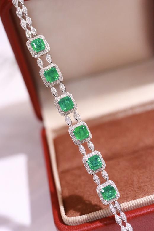 2.75ct 祖母绿手链 商品图5