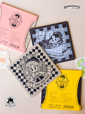 安和露思原创手帐垫板切割板  粉色