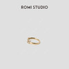 ROMI STUDIO 铜合金戒指 ”意式美学“宫廷复古马眼形戒指 24SSS134 商品缩略图1