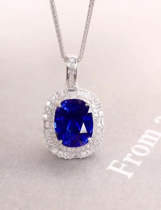 2.7ct 蓝宝石吊坠 商品图0