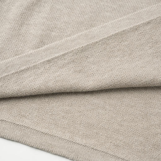 ROMI STUDIO “松弛自在” 亚麻混纺双层螺纹坑条针织背心24SSM563 商品图2