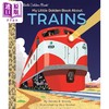 【中商原版】小金书 关于火车的书 My little Golden Book about trains 英文原版 儿童绘本 早教认知 亲子图画故事 进口童书 商品缩略图0