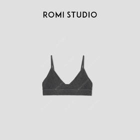 ROMI STUDIO”自在随性“肤感柔软磨毛无钢圈弹力吊带文胸 421A3019