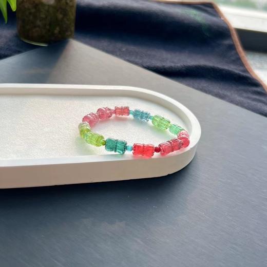 17.56g 8mm 雕刻碧玺手链 商品图2