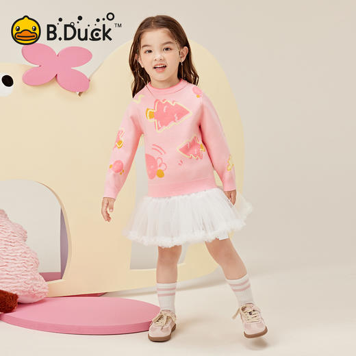 B.Duck小黄鸭童装春秋针织衫90-130 BYF3512920 商品图4