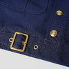 ROMI STUDIO“复古秋冬”羊毛混纺金扣工装夹克藏蓝色外套 23AWW048 商品缩略图1