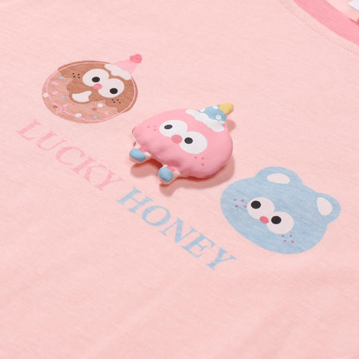 都市丽人眯雅佳睡衣超值精选长袖26支纯棉单面薄童装棉质长袖套装JHT2B3 商品图13