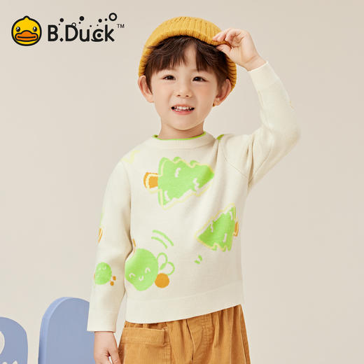 B.Duck小黄鸭童装春秋针织衫90-130 BYF3512920 商品图0