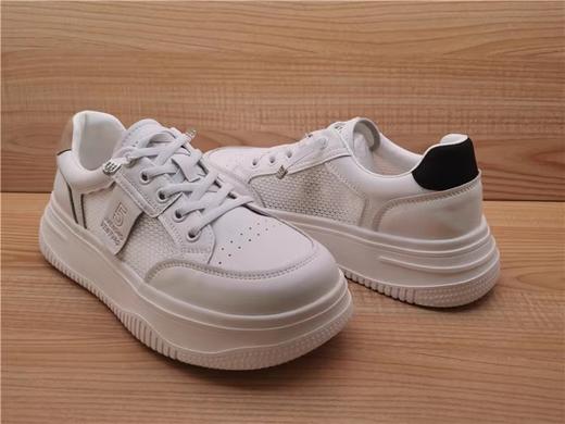 豪行夏季新款正品真皮女鞋休闲舒适低帮单网女凉鞋23251765 商品图2