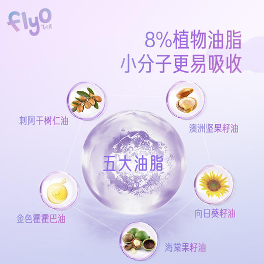 Flyo飞哦儿童顺溜溜护发素100ml*2 商品图2