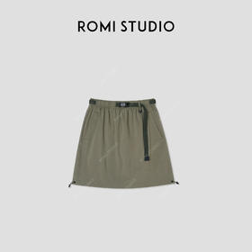 ROMI STUDIO“伴行山野”高配棉调节扣腰带户外登山半裙24SSQ1145
