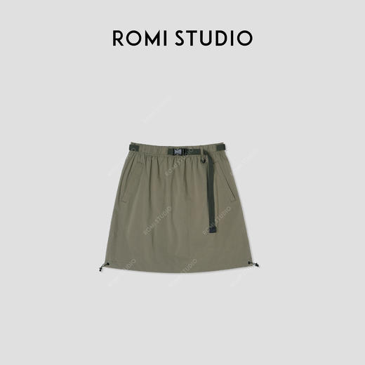 ROMI STUDIO“伴行山野”高配棉调节扣腰带户外登山半裙24SSQ1145 商品图0