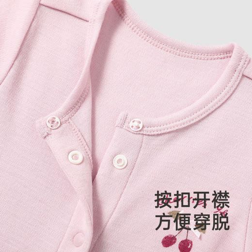 【商场同款】英氏儿童连体衣新生儿秋冬纯羊毛内衣新款包屁衣 商品图3