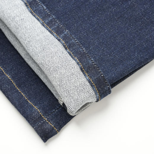 ROMI STUDIO“塑腿系列”棕标竹节纱混纺肌理感纽约牛仔裤 24SSN640 商品图4