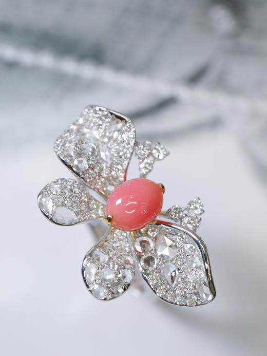 1.19ct 4g 海螺珠戒指 商品图3